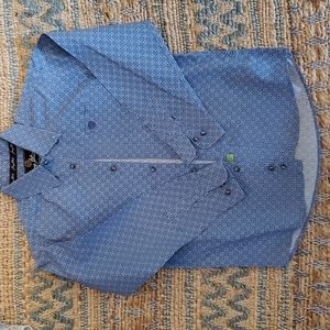 Boys George Strait by Wrangler Western Button Down